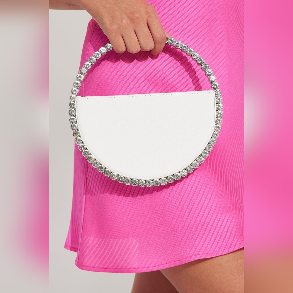 Fashion Nova White clutch